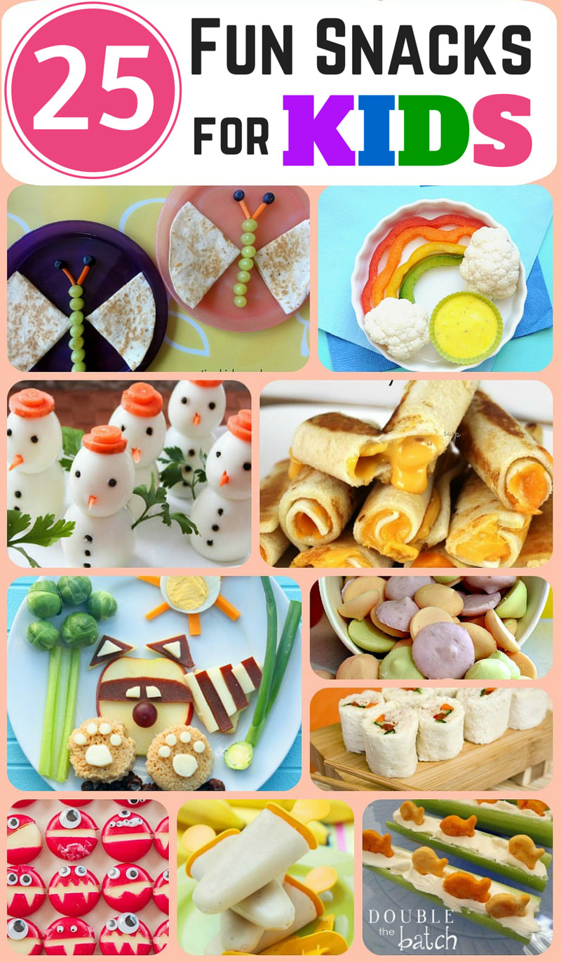 Healthy Kid Snacks To Buy
 25 Fun and Healthy Snacks for Kids Double the Batch
