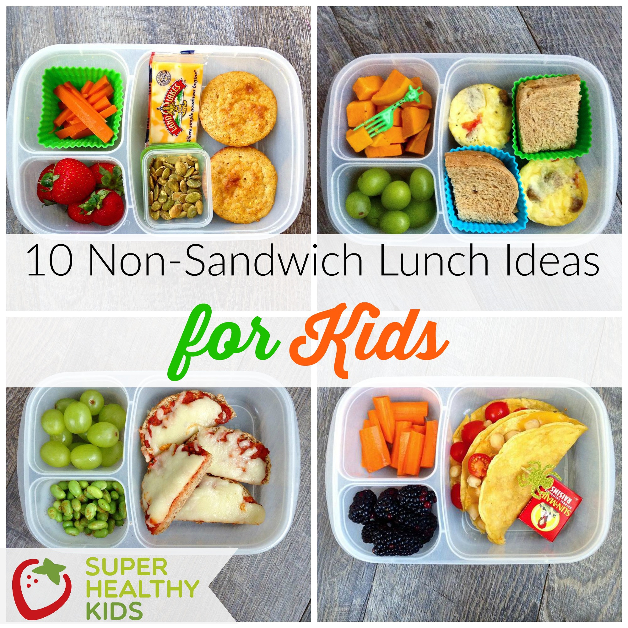 Healthy Lunch Snacks For Kids
 10 Non Sandwich Lunch Ideas for Kids