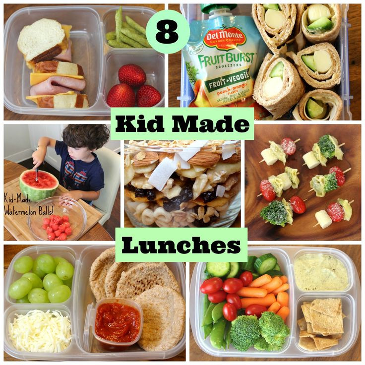 Healthy Lunch Snacks For Kids
 8 Healthy School Lunches Your Kids Can Make Themselves