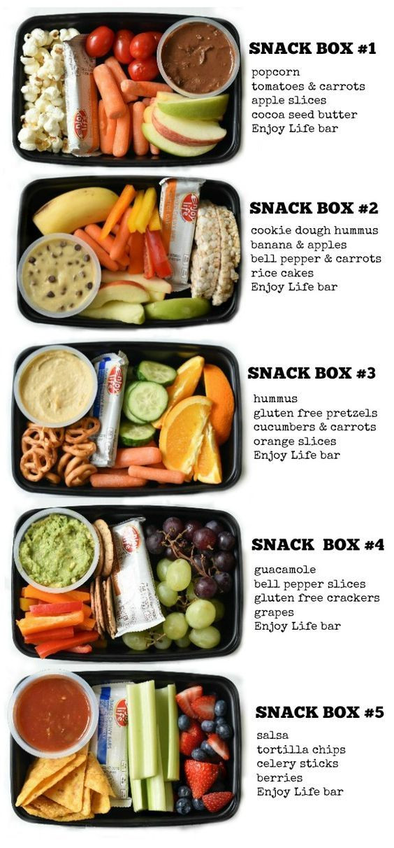 Healthy Lunch Snacks For Kids
 Kids Snack Bento Boxes Recipe