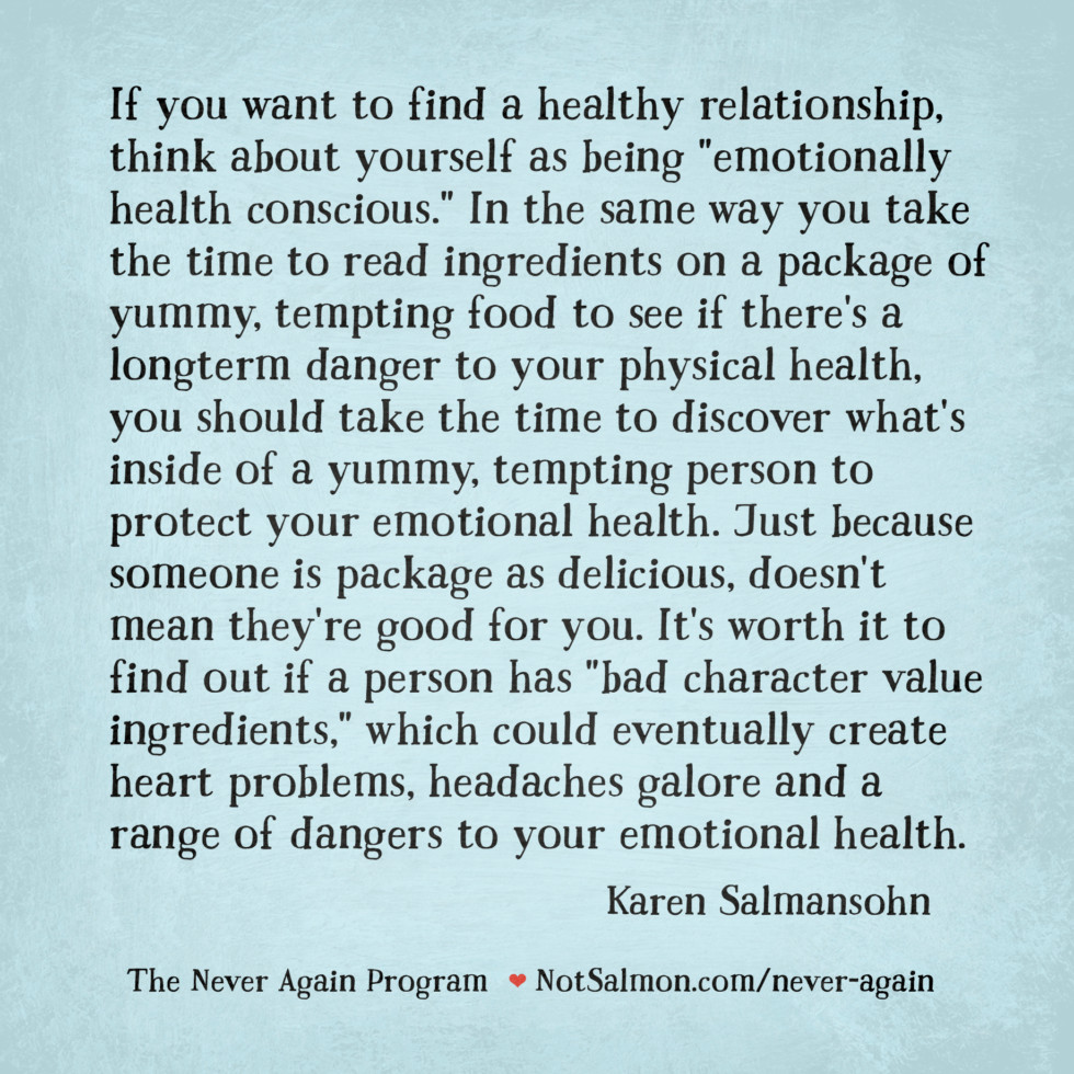 Healthy Relationship Quotes
 If you value healthy relationships try this tool Karen