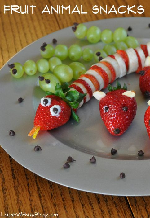 Healthy Snack Recipes For Kids
 25 Fun and Healthy Snacks For Kids Creative Snacks For Kids