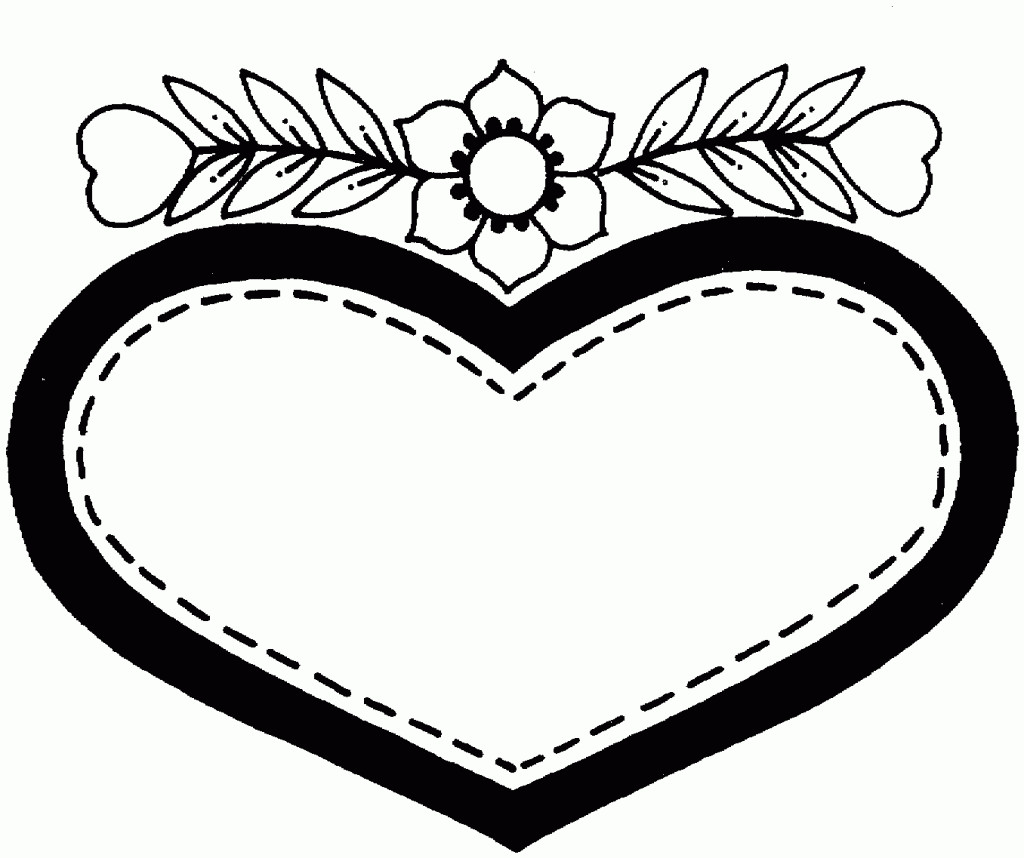 Heart Coloring Pages Printable
 Free Printable Heart Coloring Pages For Kids