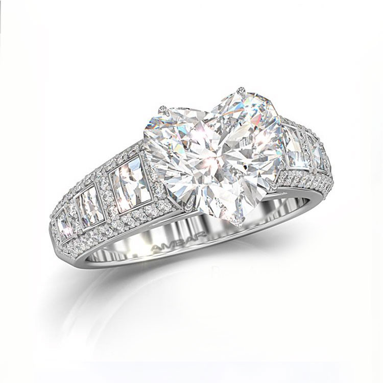 Heart Shaped Wedding Rings
 Heart Shaped Engagement Ring