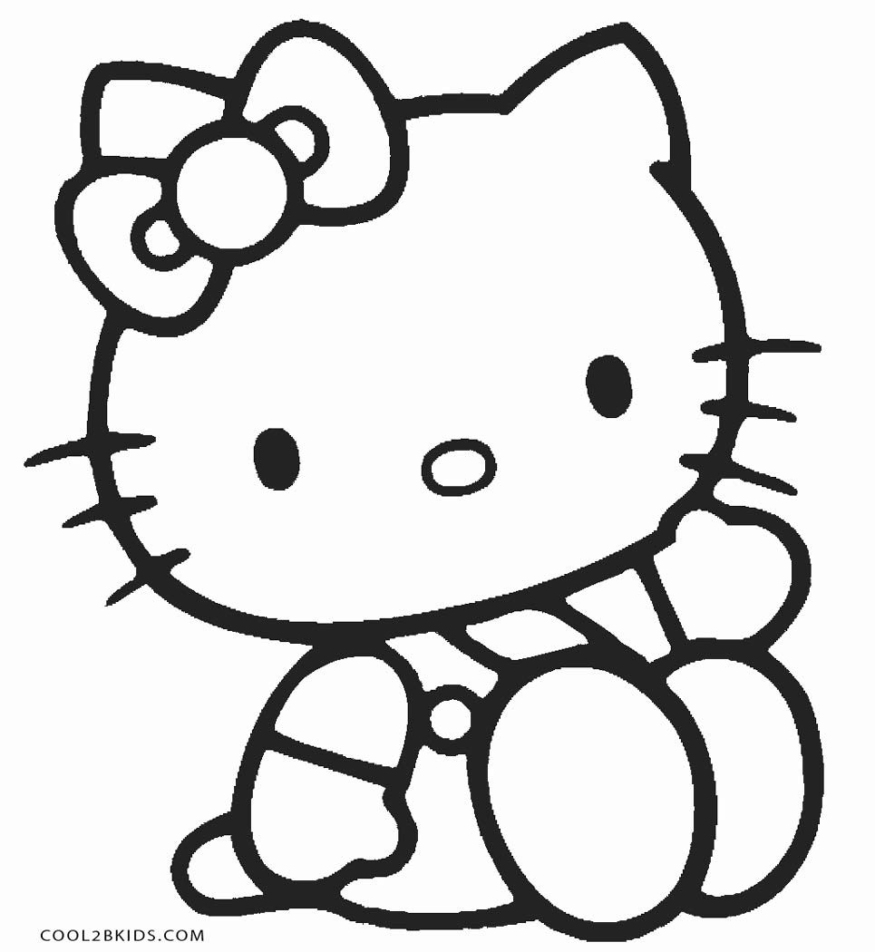 Hello Kids Coloring Page
 Free Printable Hello Kitty Coloring Pages For Pages