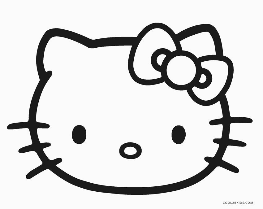 Hello Kids Coloring Page
 Free Printable Hello Kitty Coloring Pages For Pages