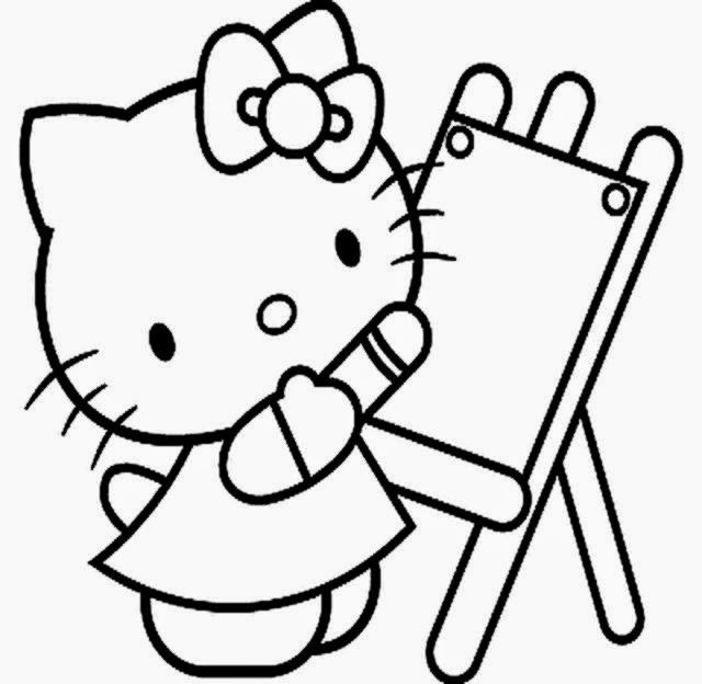 Hello Kids Coloring Page
 February 2015