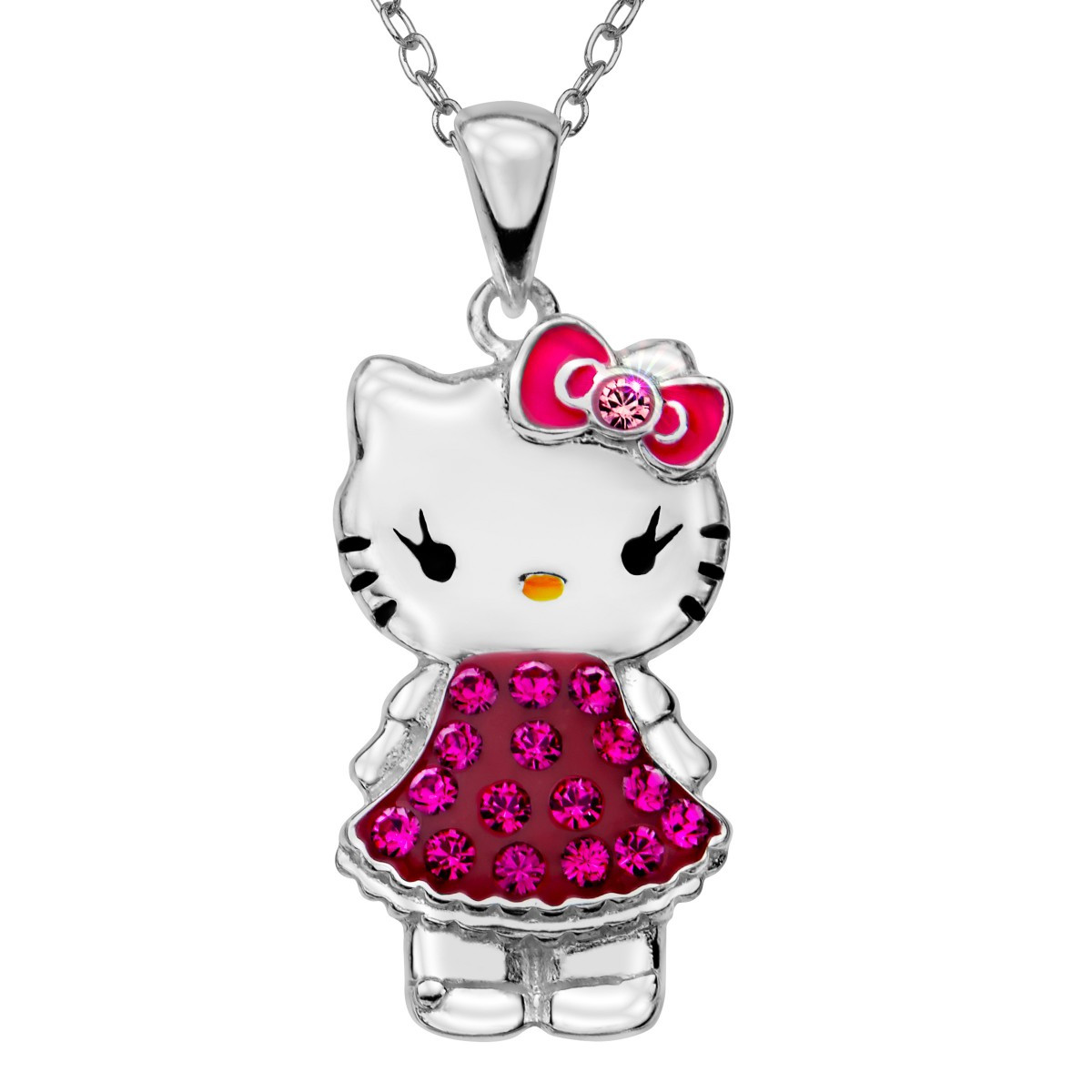 Hello Kitty Necklace
 Swarovski Crystal Hello Kitty Necklace only $19 reg $100