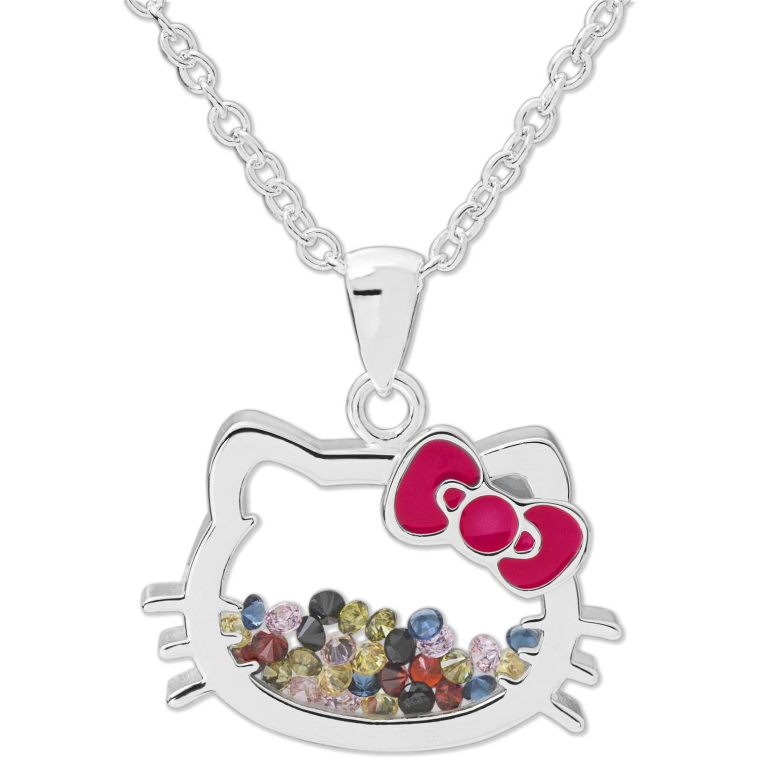 Hello Kitty Necklace
 Personalized Hello Kitty Sterling Silver Name Necklace 16