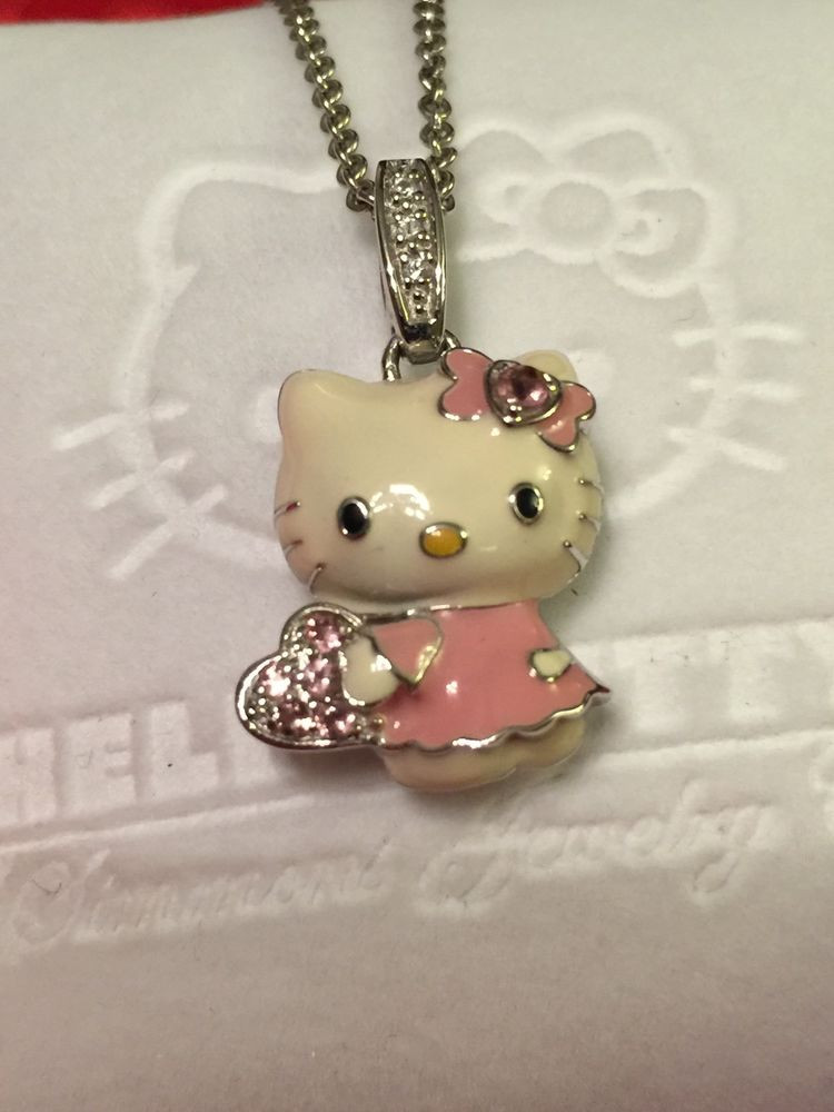 Hello Kitty Necklace
 KIMORA LEE SIMMONS HELLO KITTY 18K GOLD 925 SILVER