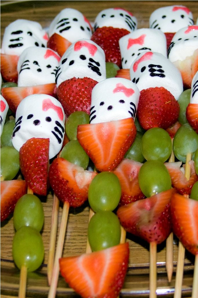 Hello Kitty Party Food Ideas
 Food for a Hello Kitty Party Hello Kitty marshmellow
