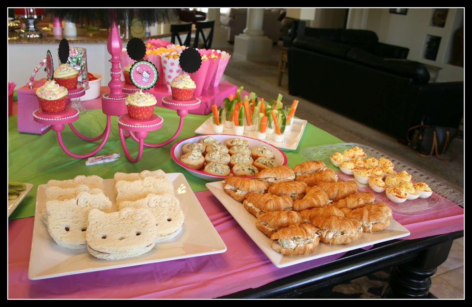 Hello Kitty Party Food Ideas
 Fresh Cut Flours Happy Birthday to my little "Cookie"
