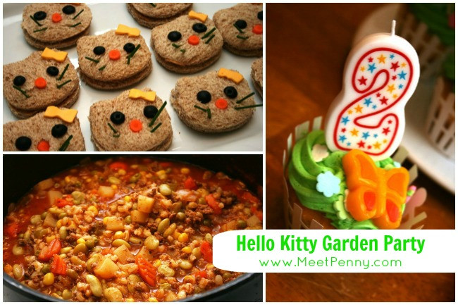 Hello Kitty Party Food Ideas
 Hello Kitty Garden Party Free Printable too Meet Penny