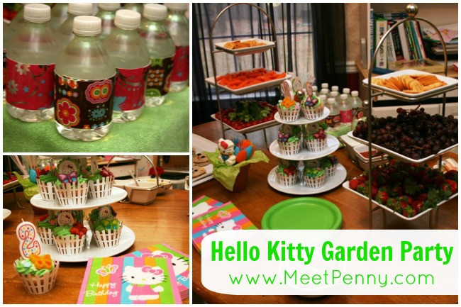 Hello Kitty Party Food Ideas
 Hello Kitty Garden Party Free Printable too Meet Penny