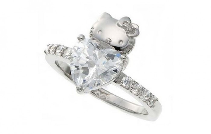 Hello Kitty Wedding Ring
 40 Unique & Unusual Wedding Rings for Him & Her