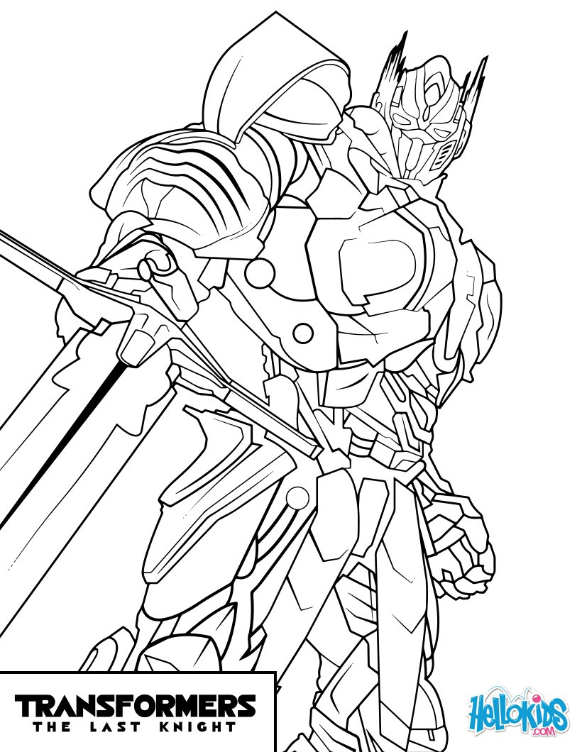 Hellokids Coloring Pages
 Transformers optimus prime coloring pages Hellokids