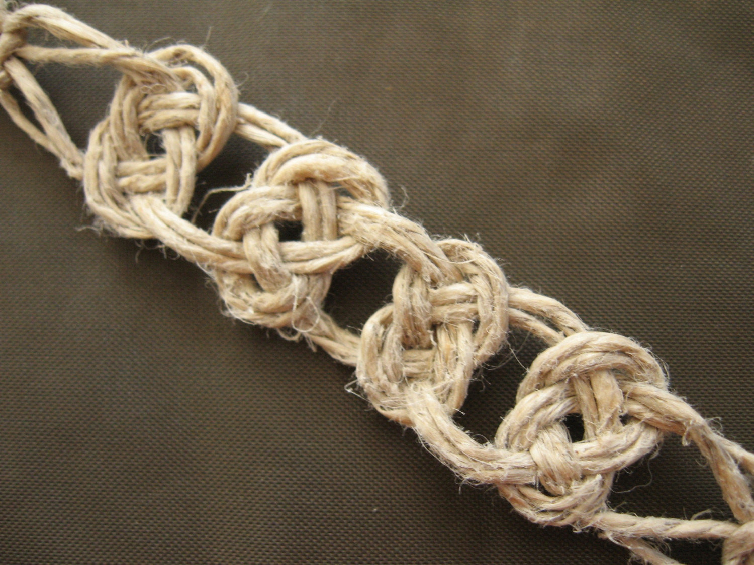 Hemp Bracelet Knots
 CLEARANCE Josephine Knot Hemp Bracelet