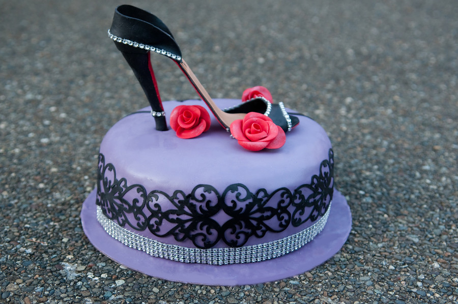 High Heel Birthday Cake
 High Heel Shoe Cake CakeCentral