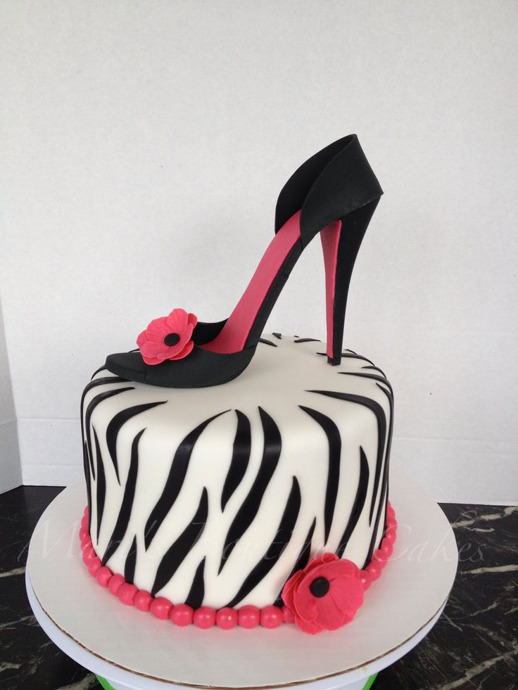 High Heel Birthday Cake
 Best 25 High heel cakes ideas on Pinterest