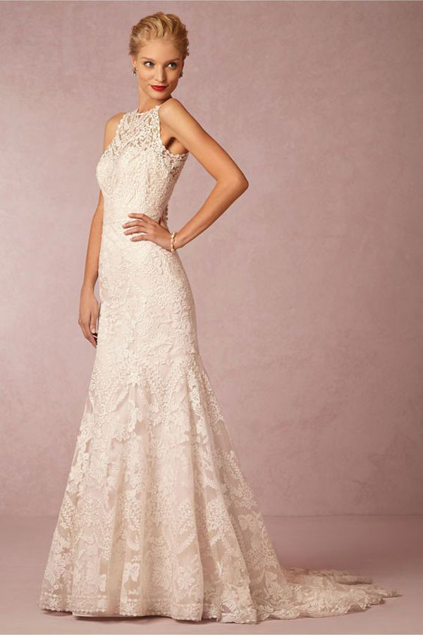 High Neck Wedding Dress
 It s All About the High Neck Wedding Dresses Right Now