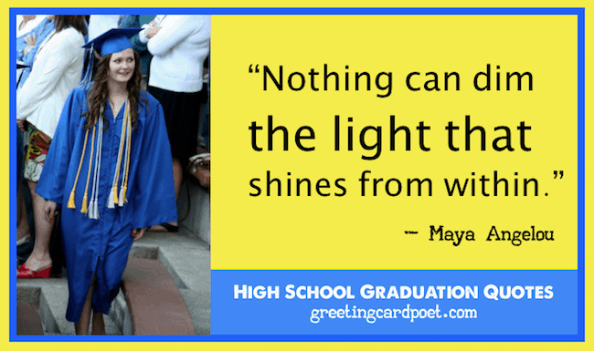 High School Graduation Quotes And Sayings
 High School Graduation Quotes