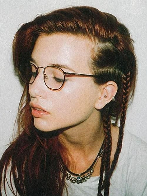 Hipster Girl Hairstyle
 Pin on tame the mane