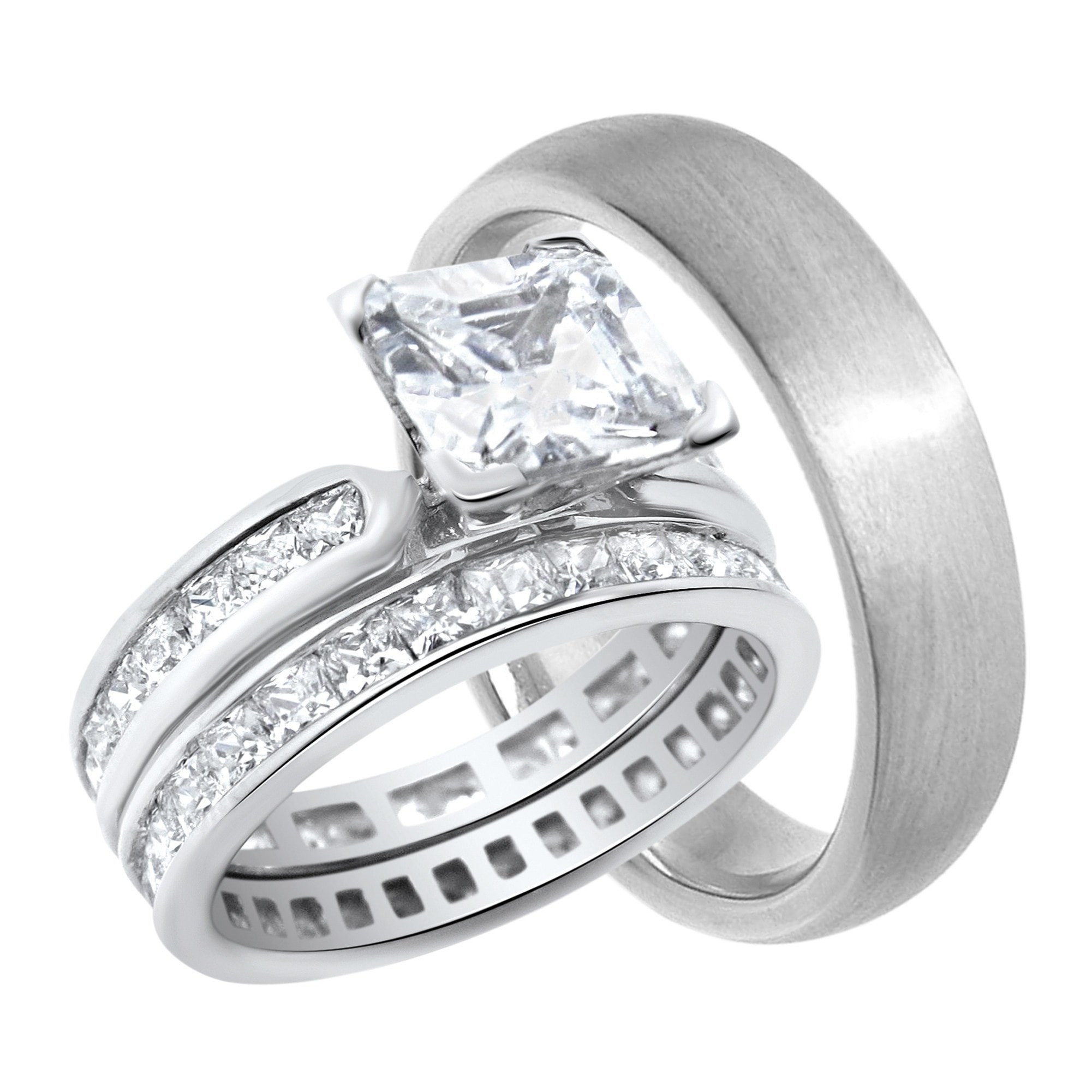 His And Hers Wedding Rings Cheap
 His Hers Wedding Rings Set Cheap Matching Rings for Him