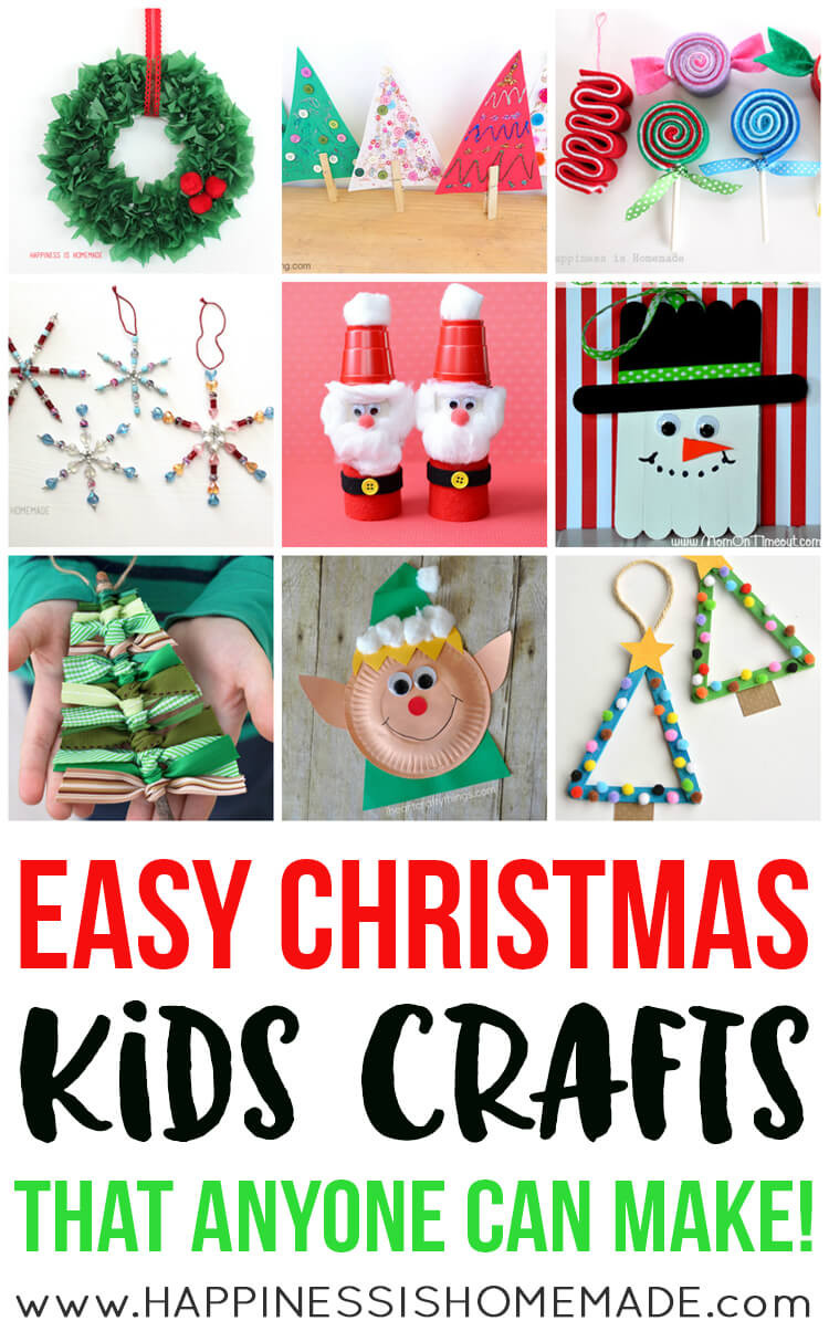 Holiday Craft Ideas For Toddlers
 Easy Fall Kids Crafts That Anyone Can Make Happiness is