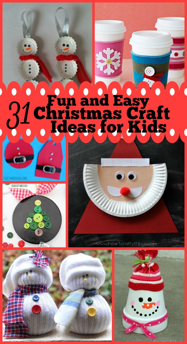 Holiday Craft Ideas For Toddlers
 31 Easy and Fun Christmas Craft Ideas for Kids Christmas