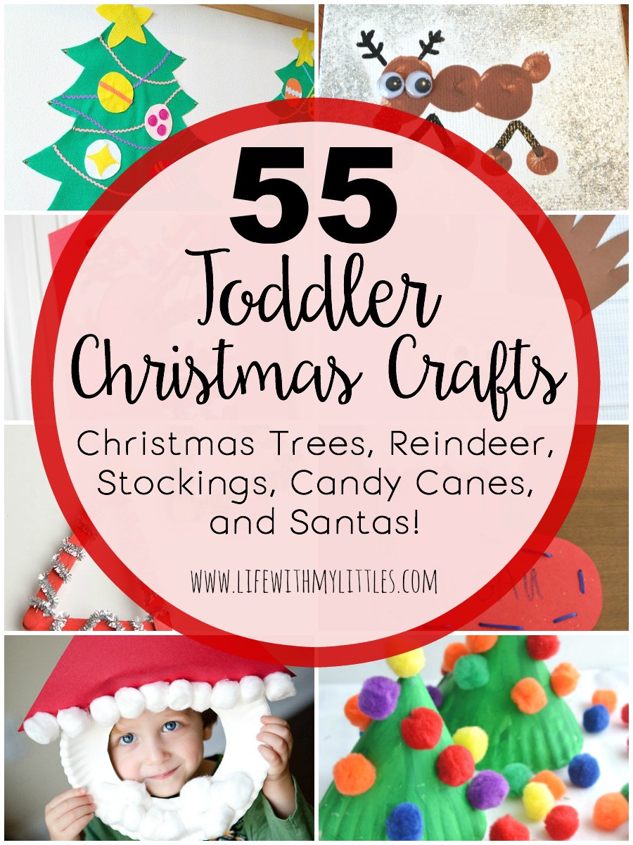 Holiday Craft Ideas For Toddlers
 Toddler Christmas Crafts Life With My Littles