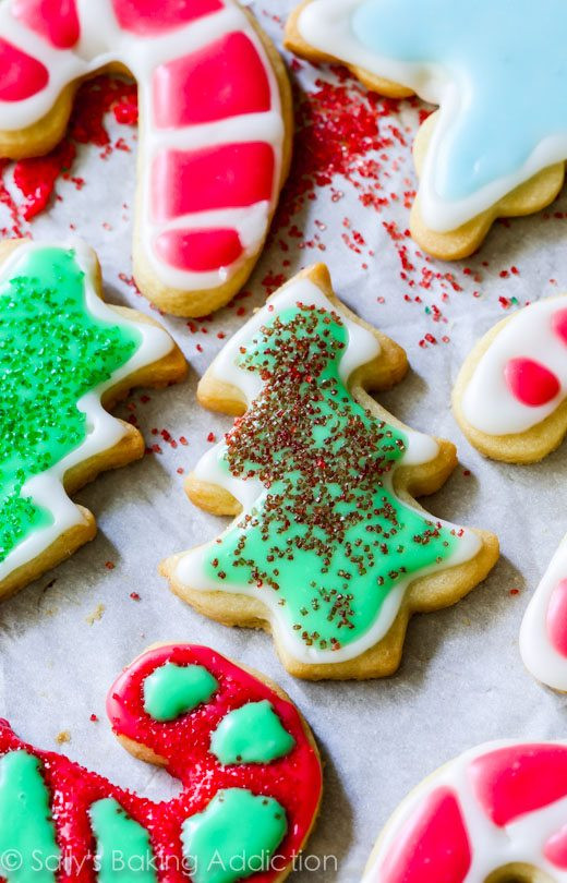 Holiday Cut Out Cookies
 Christmas Sugar Cookies with Easy Icing