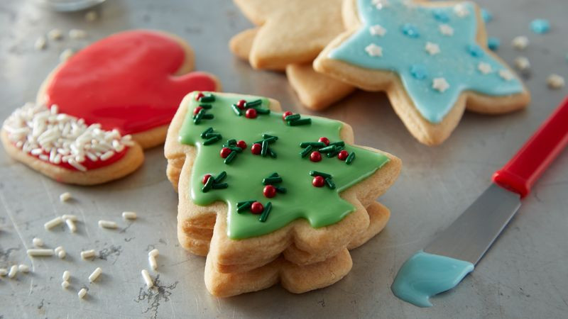 Holiday Cut Out Cookies
 Easy Christmas Sugar Cookie Cutouts Recipe BettyCrocker