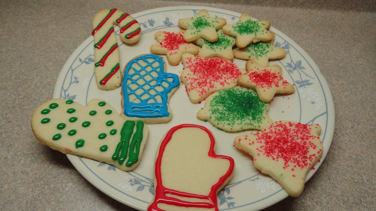 Holiday Cut Out Cookies
 Simple Sugar Cookie Cutout Recipe Christmas Cookie