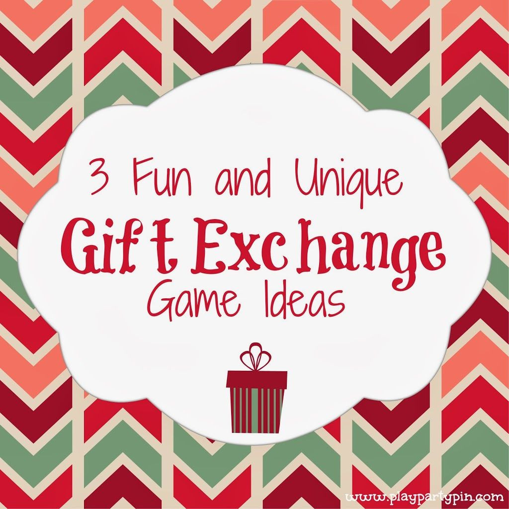 Holiday Gift Exchange Games Ideas
 Three fun and unique t exchange ideas perfect for