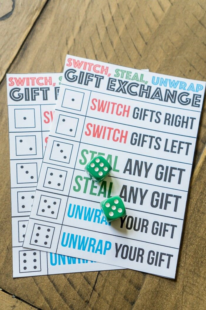 Holiday Gift Exchange Games Ideas
 Christmas Games