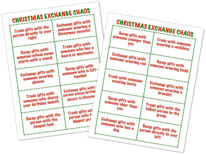 Holiday Gift Exchange Games Ideas
 5 Awesome Holiday Gift Exchange Games to Play Happy Go Lucky