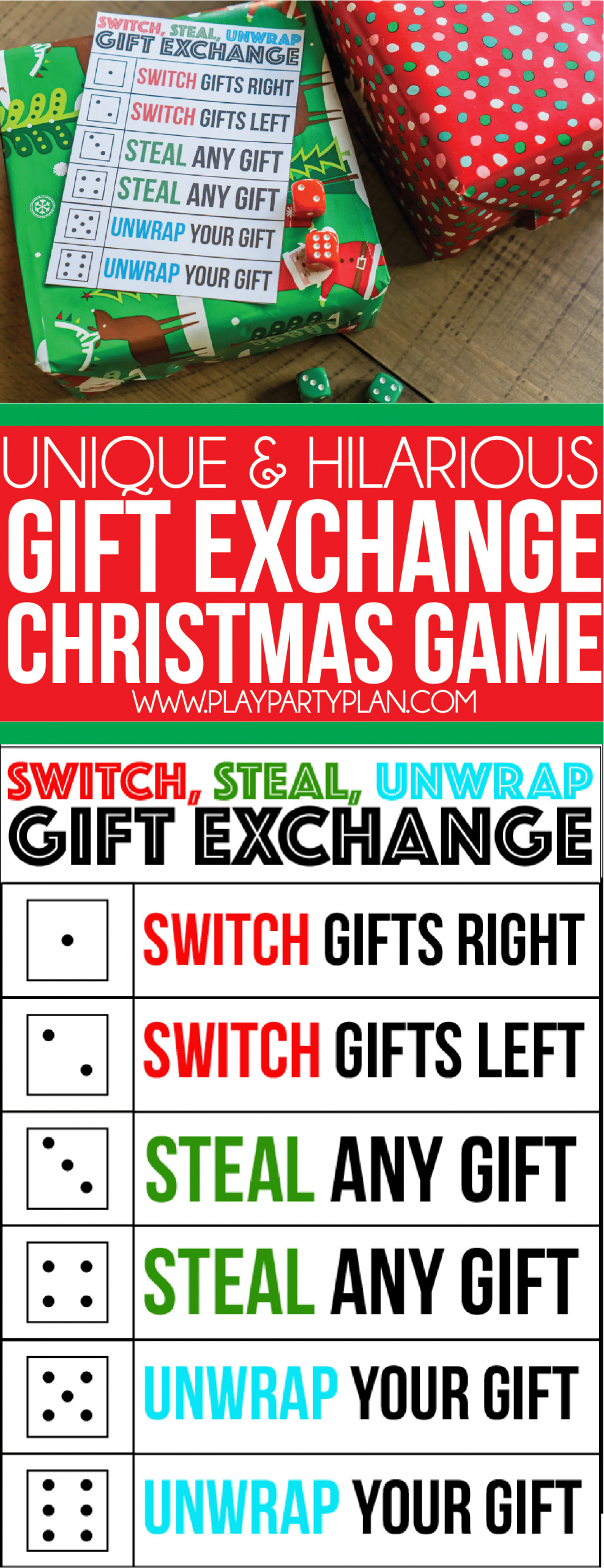 Holiday Gift Exchange Ideas
 The Best Gift Exchange Game Ever Switch Steal or Unwrap