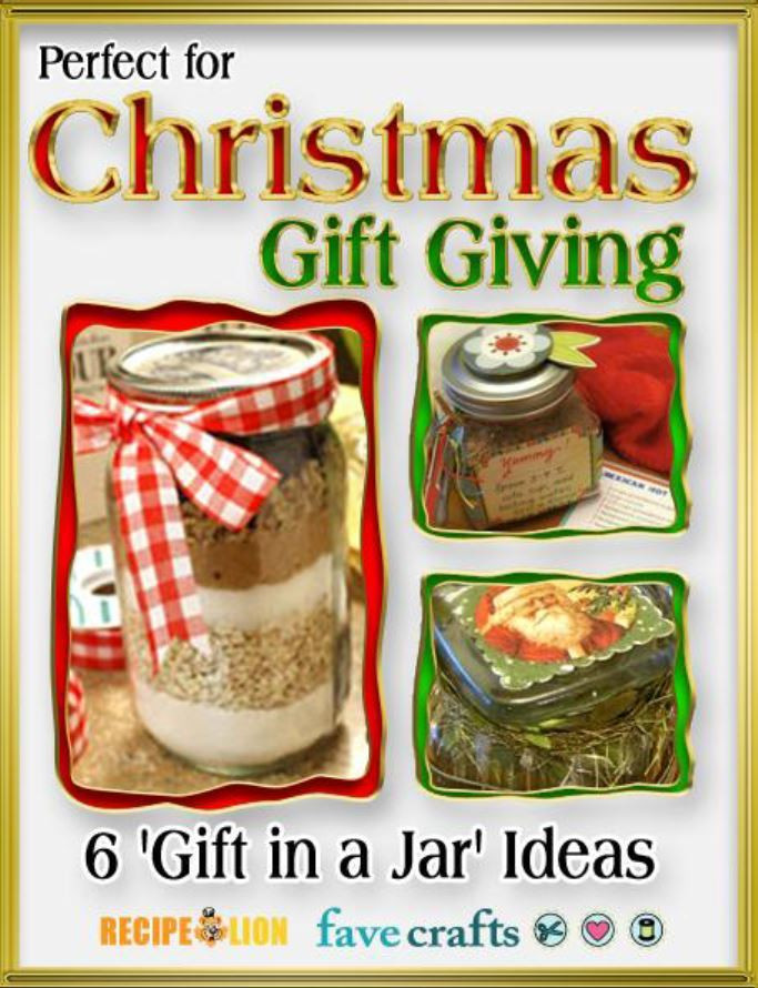 Holiday Gift Giving Ideas
 Perfect for Christmas Gift Giving 6 Gifts in a Jar