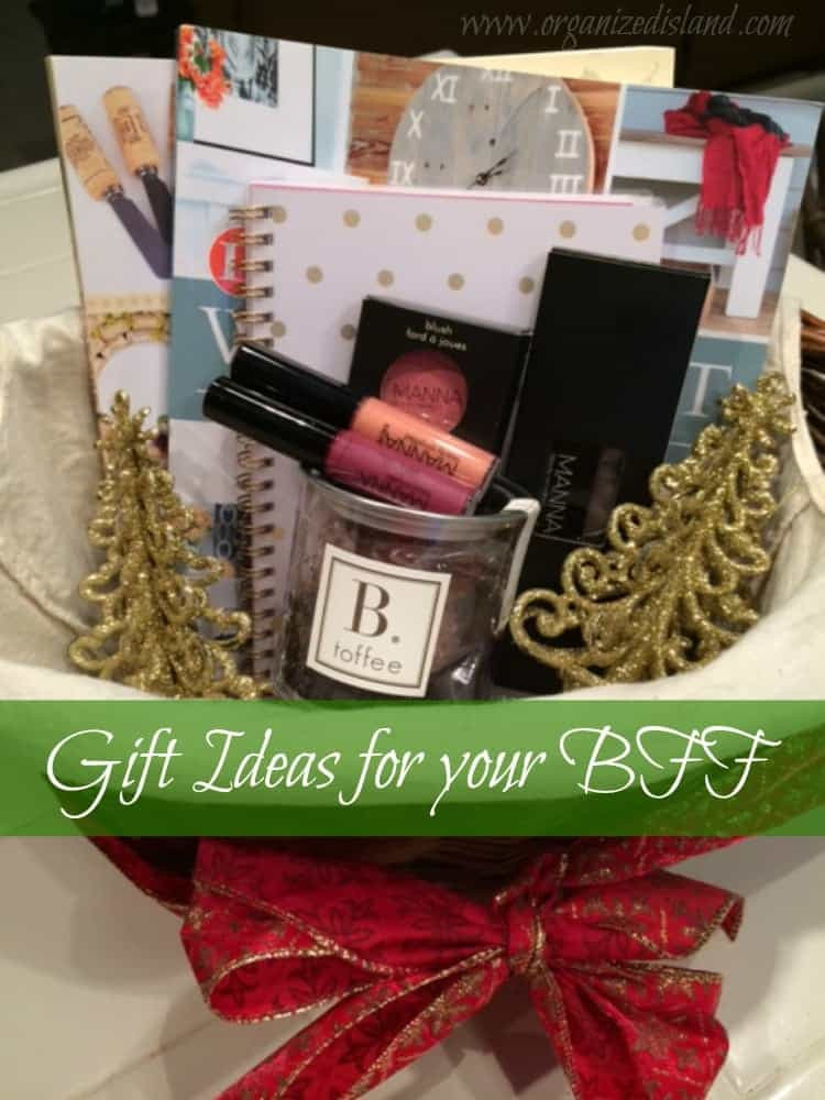 Holiday Gift Ideas For Best Friends
 Gift Ideas for Your BFF Organized Island