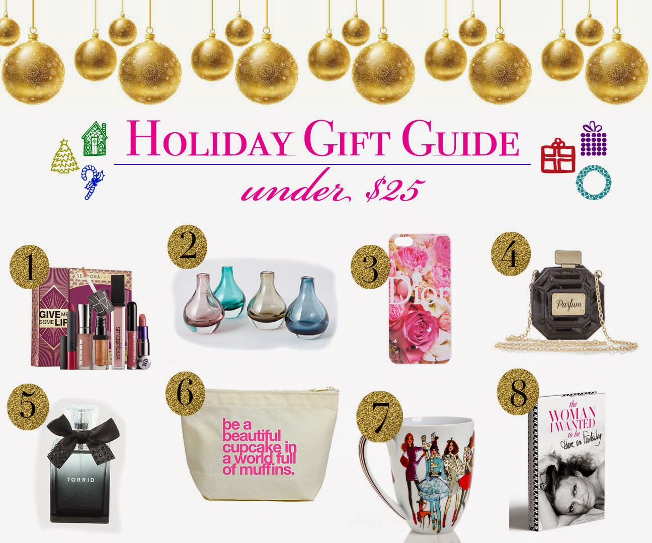 Holiday Gift Ideas For Employees Under $25
 Holiday Gifts Under $25 Garnerstyle