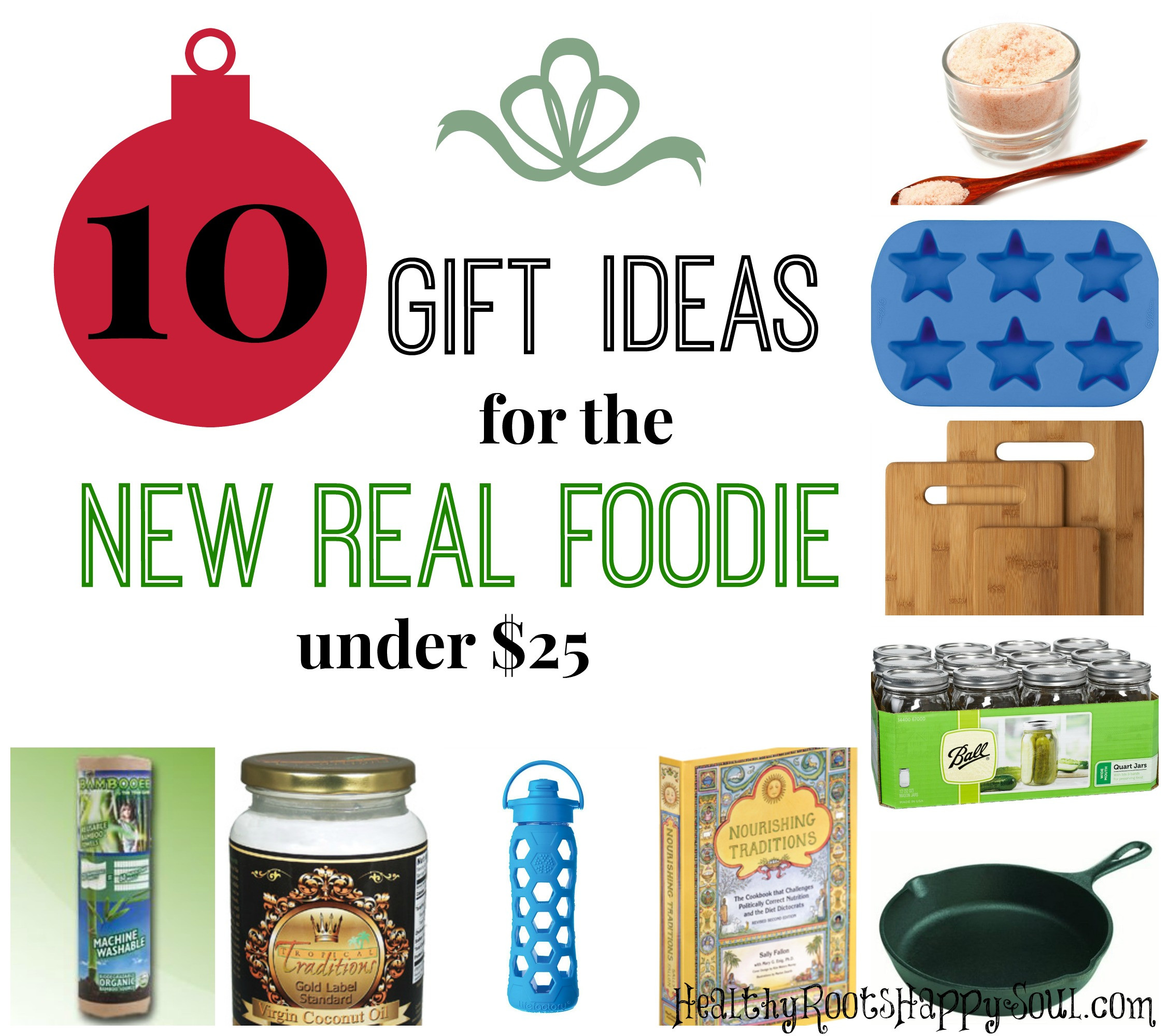 Holiday Gift Ideas For Employees Under $25
 Naturally Loriel 10 Gift Ideas for the NEW Real Foo