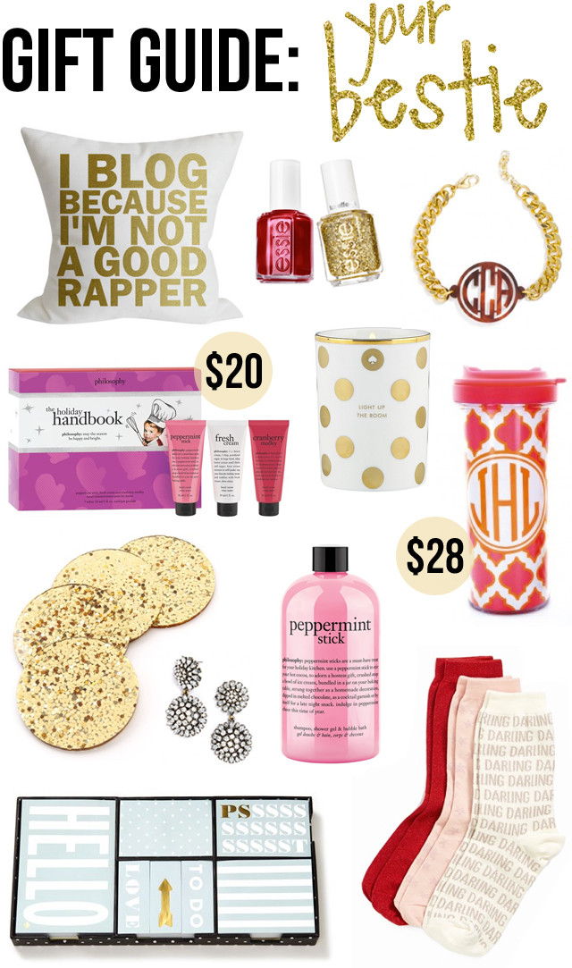 Holiday Gift Ideas For Your Best Friend
 Gift Guide Your Best Friend Under $50