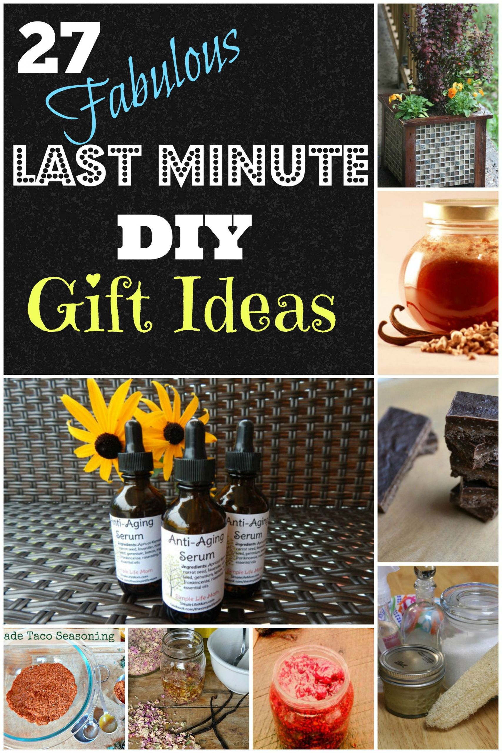Holiday Gift Ideas Moms
 27 Last Minute DIY Gift Ideas