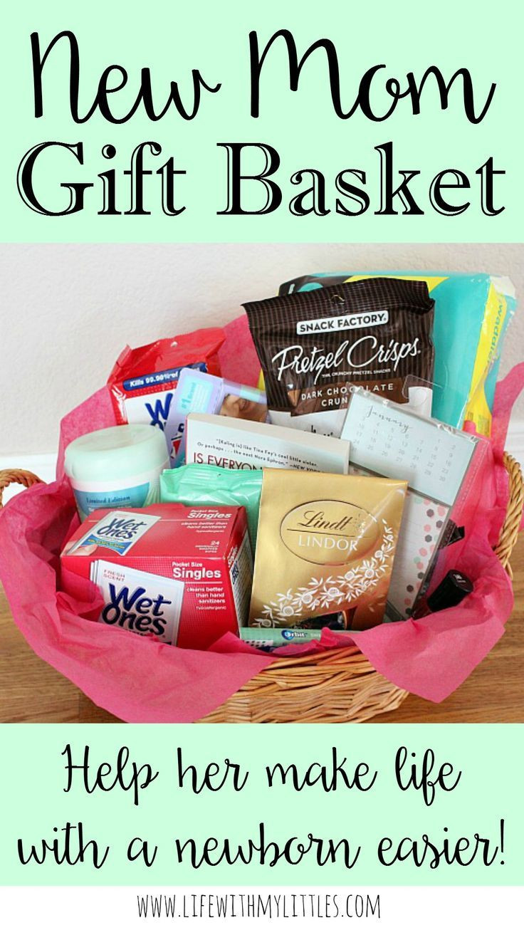 Holiday Gift Ideas Moms
 New Mom Gift Basket