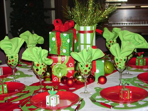 Holiday Party Decoration Ideas
 Purposefully Whimsical Tablescape palooza
