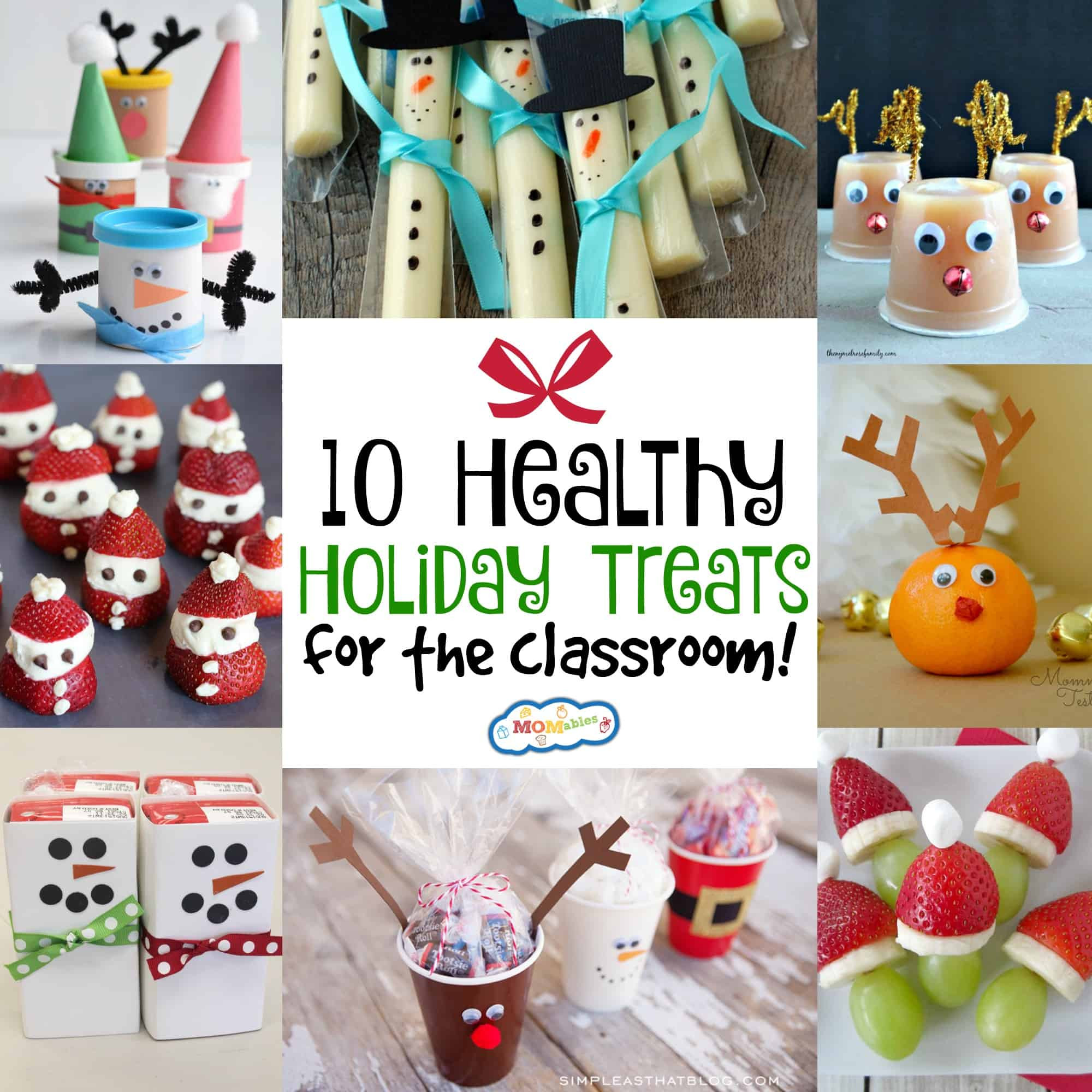Holiday Party Food Ideas Kids
 10 Healthy Holiday Treats for the Classroom MOMables