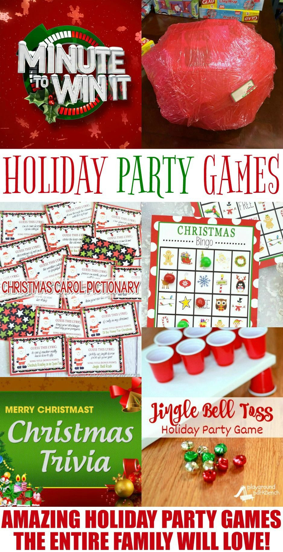 Holiday Party Game Ideas For Work
 Holiday Games