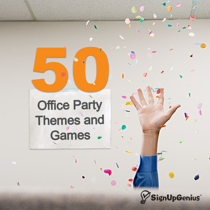 Holiday Party Game Ideas For Work
 50 fice Party Themes Tips and Games
