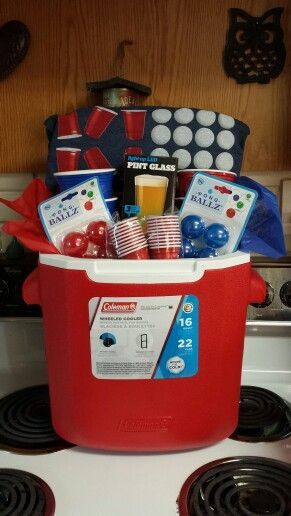 Holiday Party Raffle Ideas
 32 Homemade Gift Basket Ideas for Men