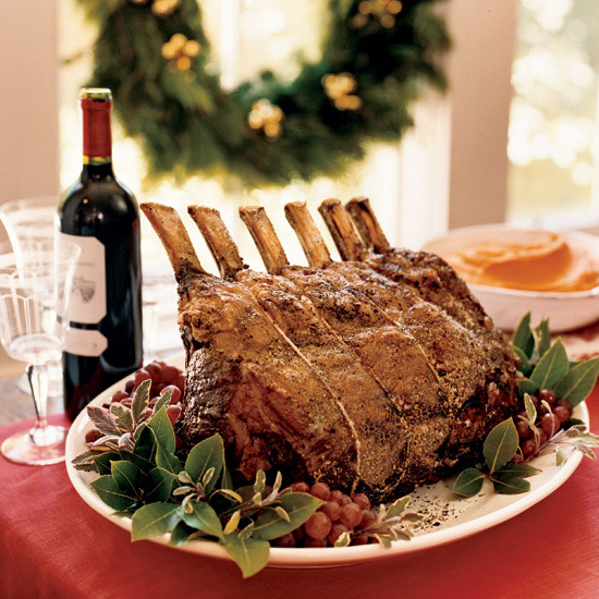 Holiday Prime Rib Roast
 International food blog AMERICAN Christmas Roasts from